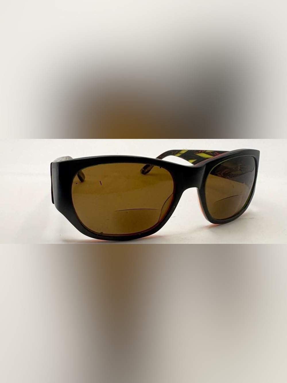 Corinne McCormack Black Oval Sunglasses Frames Only